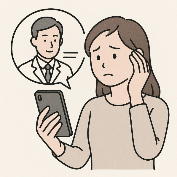 クイックピルのデメリット 対面診療できない不安がある